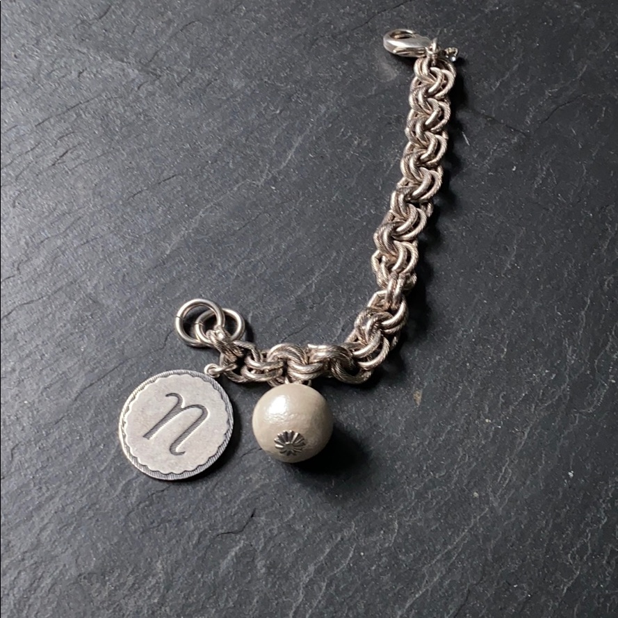 John Wind Sorority Gal Initial Bracelet